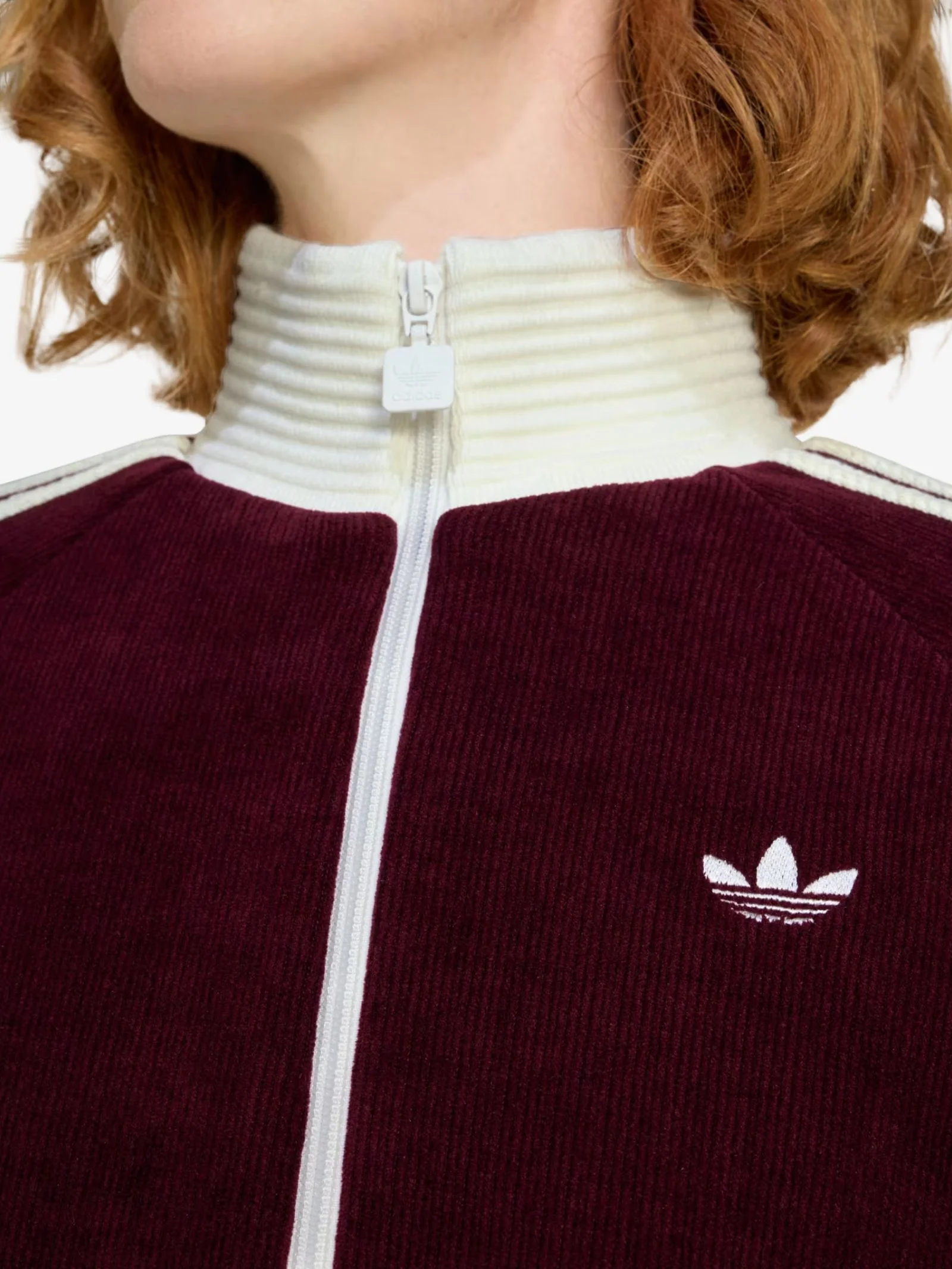 Velour Knit Track Top - Image 3