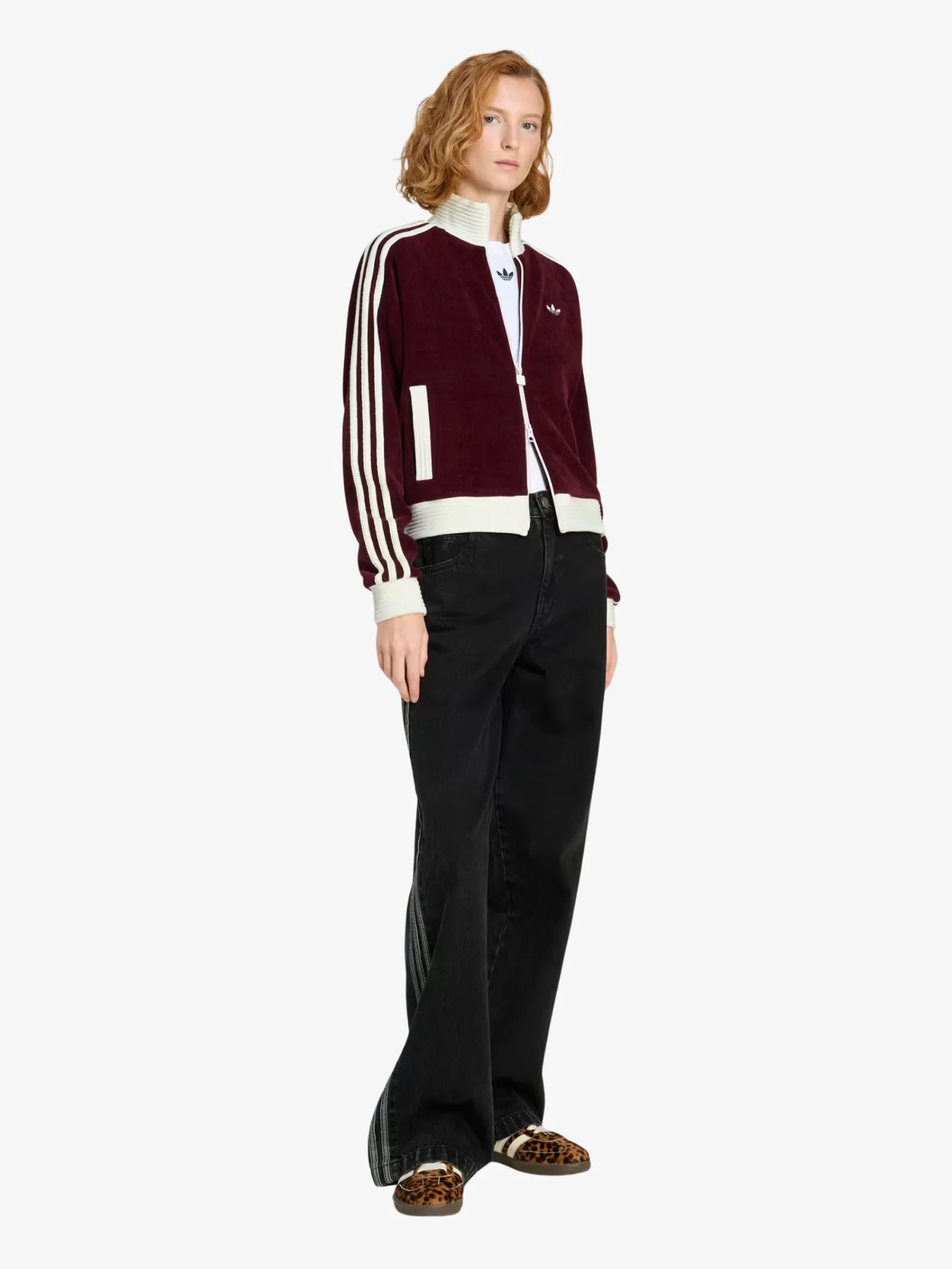 Velour Knit Track Top - Image 4